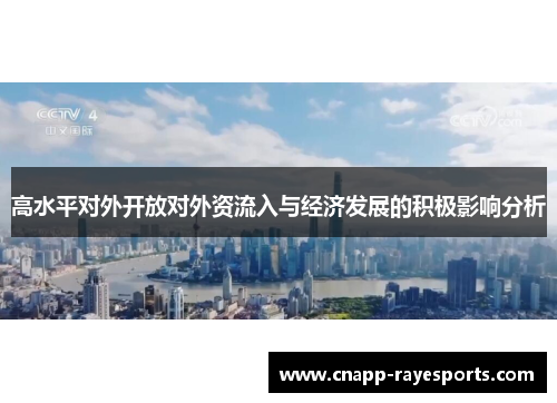 高水平对外开放对外资流入与经济发展的积极影响分析